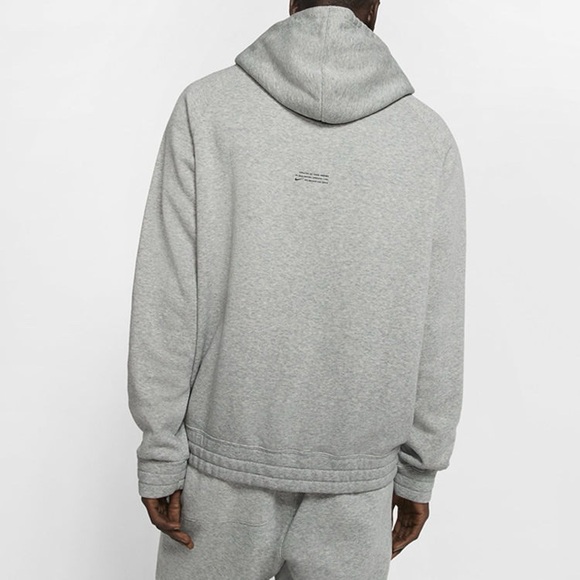 Nike Kyrie Irving Pullover Hoodie Men's Grey Red Zipper Small - Picture 4 of 9